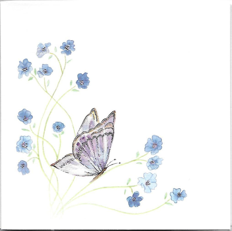 Cárta Nóta / Notelets - Butterfly
