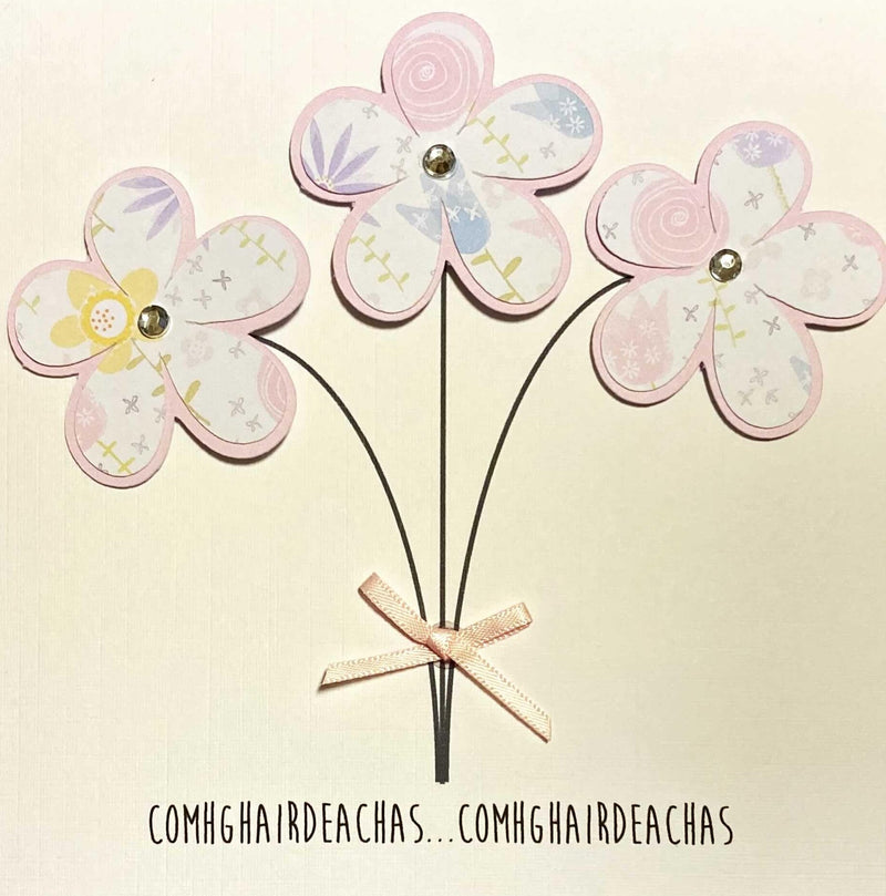 Comhghairdeas / Congratulations - Bláthanna