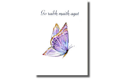 Go Raibh Maith Agat  / Thank You Pack - Butterfly