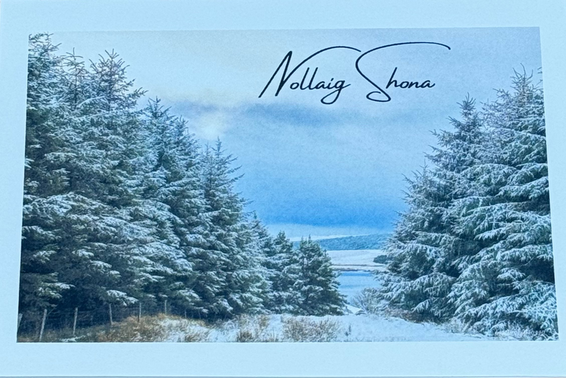 Fiachra Mangan Photography - Christmas Cards "Nollaig Shona ó Dhún na nGall" Pack of 4