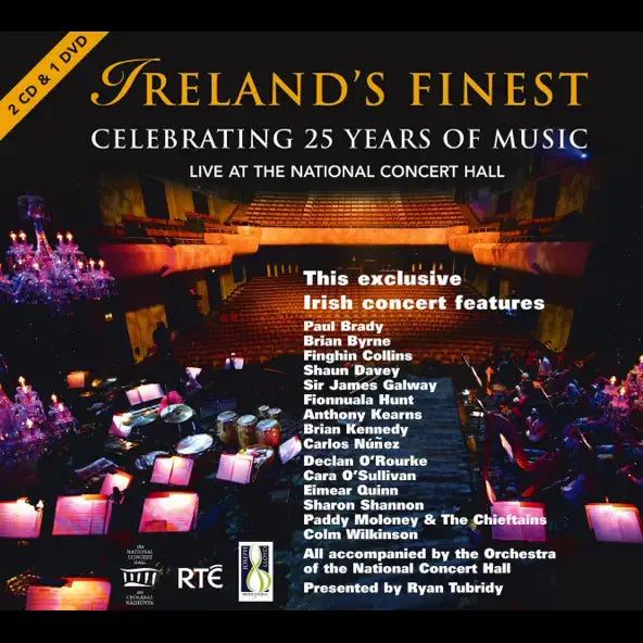 IRELANDS FINEST CELEBRATING 25 YEARS OF MUSIC (LIVE AT THE NATIONAL CONCERT HALL)