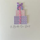 Lá Breithe Sona Duit - Bronntanas Corcra - Happy Birthday