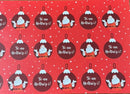 Páipéar Burlála Don Nollaig - Dearg / Christmas Gift Wrap Paper - Red