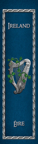 Leabharmharc le Cláirseach Ór /  Bookmark with Gold Harp