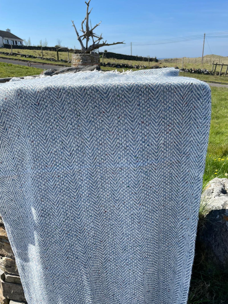 Single Woven Blanket by Sliabh Liag Weaves 60" x 31"