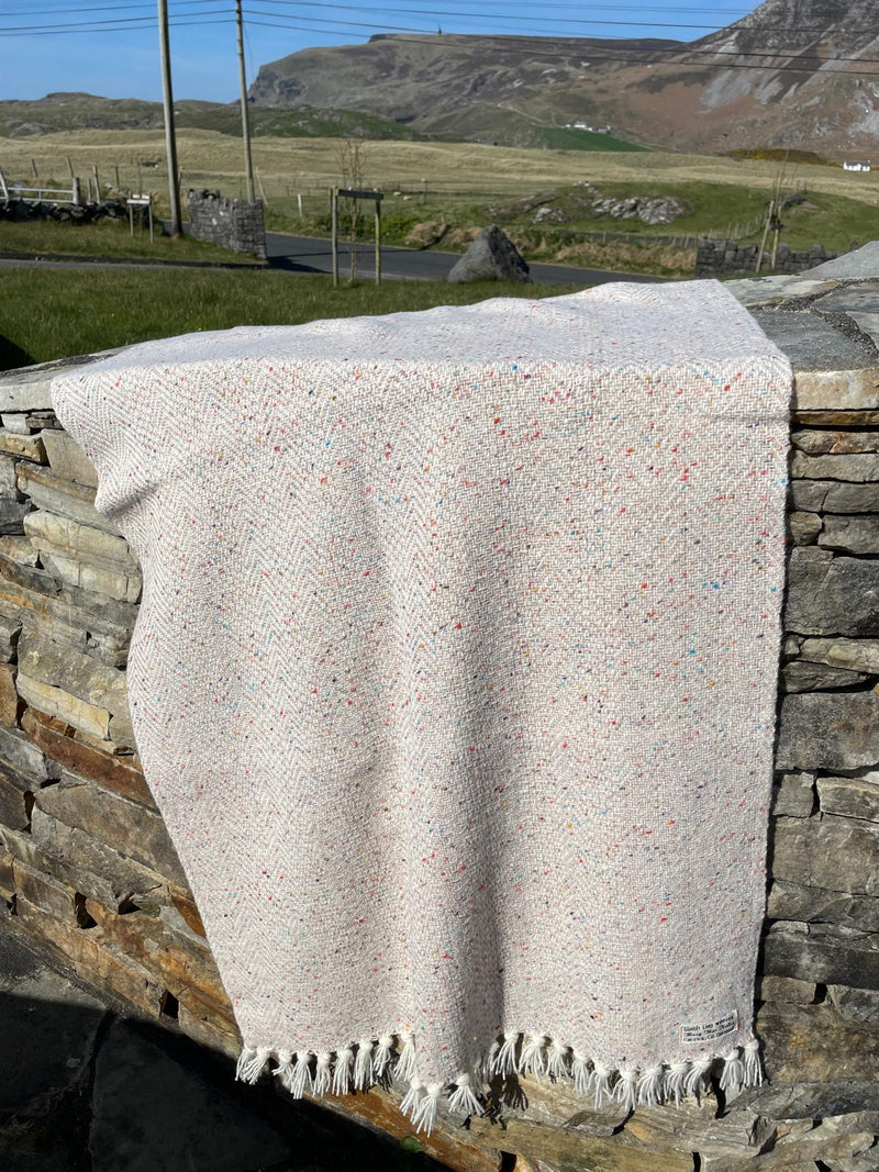 Single Woven Blanket by Sliabh Liag Weaves 32" x 60"