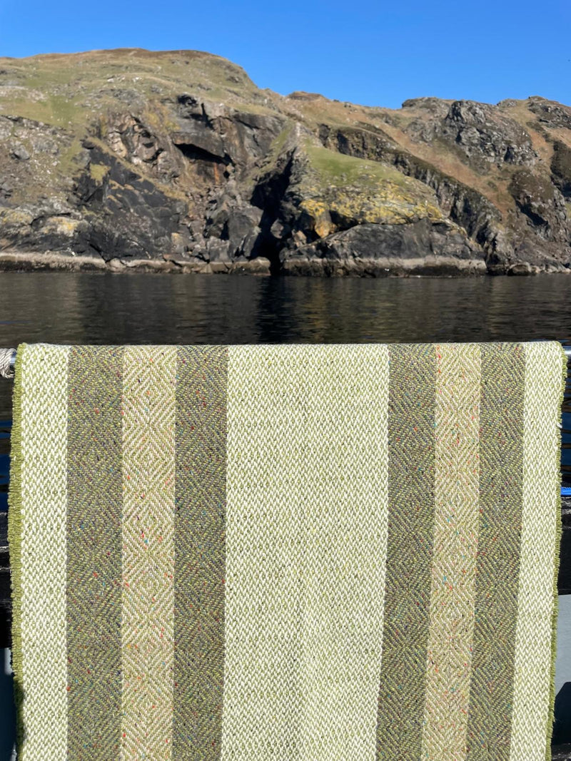 The Love Blanket/An Pluid Grá by Sliabh Liag Weaves  -  110" x 32"