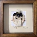 Caora ag Cniotáil - Fráma Donn