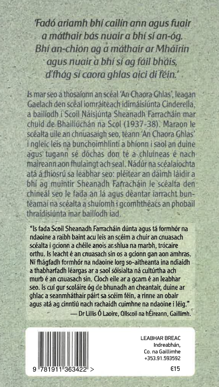 An Chaora Ghlas agus scéalta eile as Seanadh Farracháin - Ailbhe Nic Giolla Chomhaill