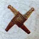 Cárta Bána Naomh Bríd / Blank Card with St Bridgets Cross