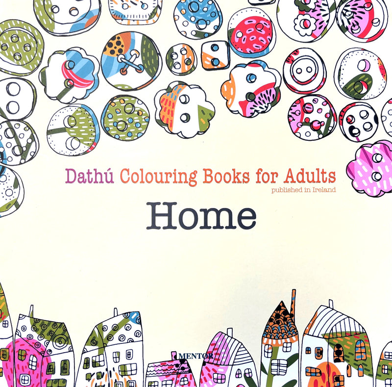 Dathú Colouring Books for Adults: Home