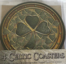 Celtic Coasters - Golden Shamrock