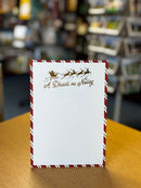 Litir Chuig Daidí na Nollag - Santa Letter Writing Set - As Gaeilge!
