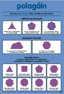 Polagáin / Polygons - Póstaer