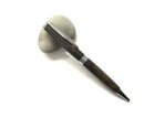 Donegal Handmade Wooden Pen - Walnut Streamline with Gun Metal Clip