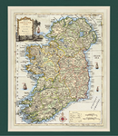 Ancient Map of Ireland 1779