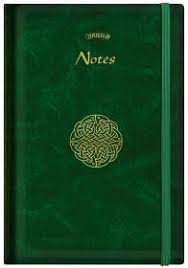A5 Celtic Notebook with Elastic Closure - 3 Colours Available