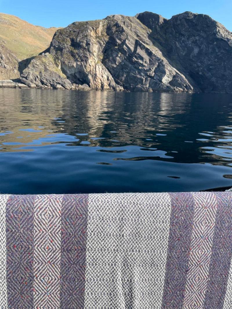 The Love Blanket/An Pluid Grá by Sliabh Liag Weaves  -  110" x 32"