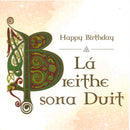 Lá Breithe Sona Duit - Ornate B