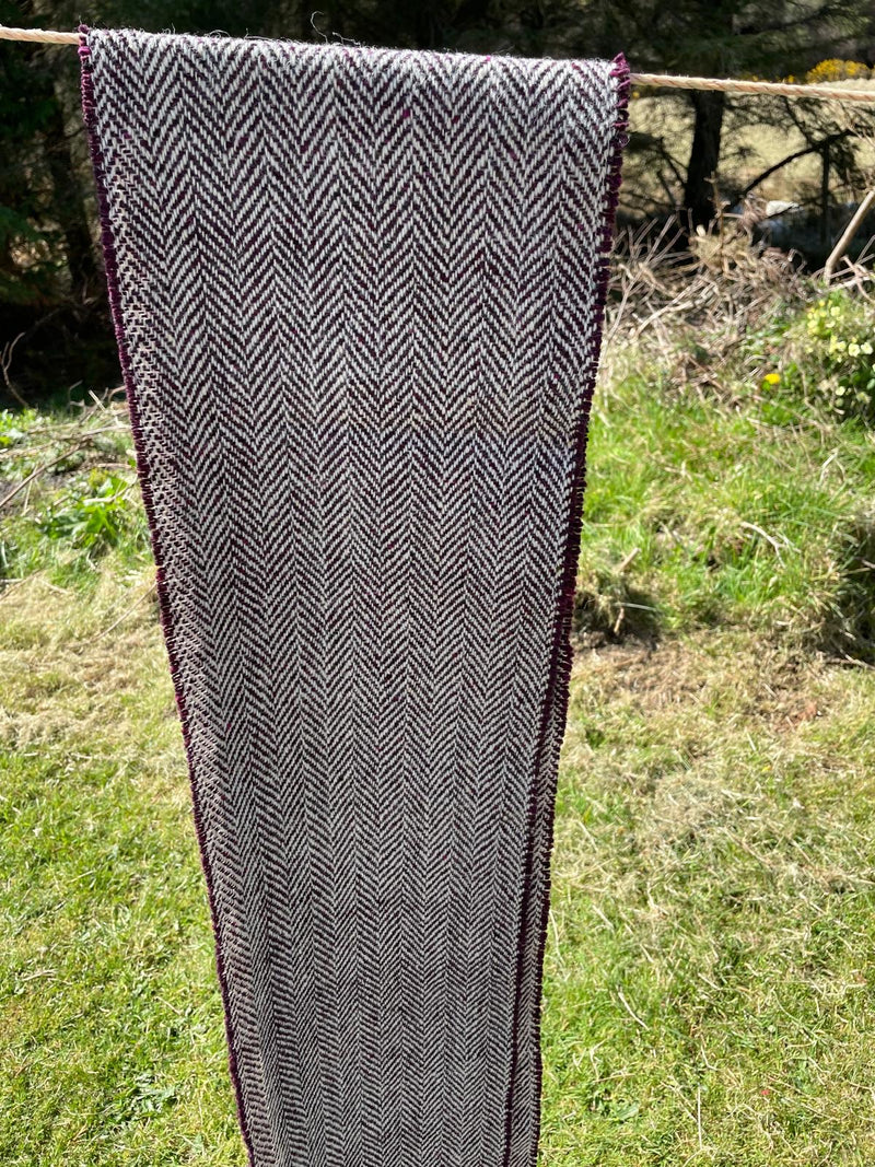 Woven Scarf by Sliabh Liag Weaves 72" x 9"