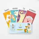 Cártaí Stór Focal - An Tréidlia - Dátheangach / Vocabulary Cards - Vet - Bilingual