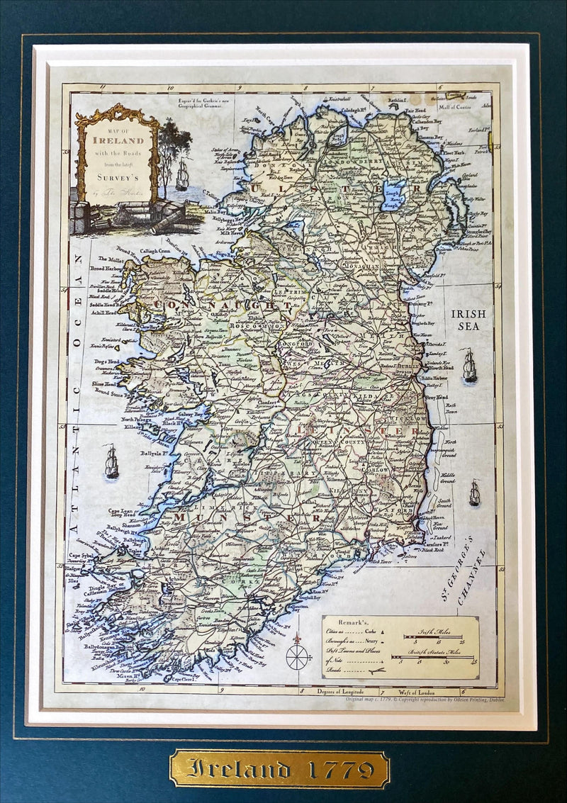 Ancient Map of Ireland