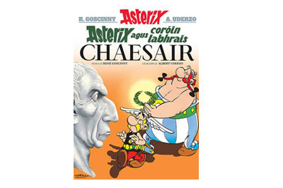 Asterix agus Coróin Labhrais Chaesair