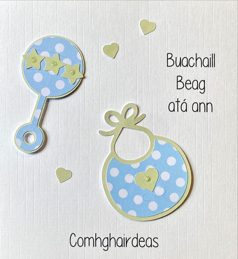 Simply Special Handmade Cards  - Buachaill Beag / Little Boy
