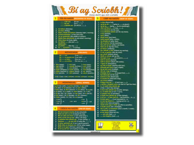 “Bí ag Scríobh!” Card