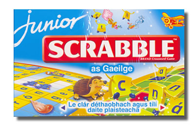 Junior Scrabble - as Gaeilge