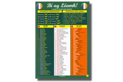 Bí ag Léamh Glance Card