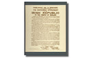 1916 Irish Proclamation.  (Mount)