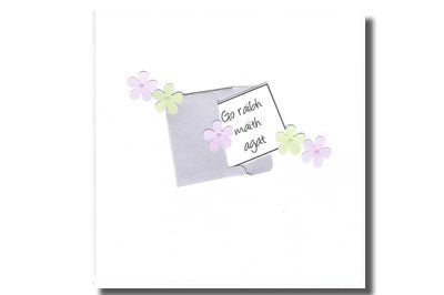 Simply Special Handmade Cards Go Raibh Maith Agat (note)