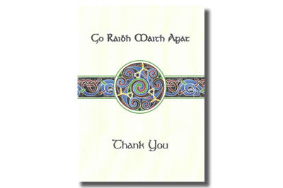 Go Raibh Maith Agat / Thank You Pack - 'Celtic Circle'