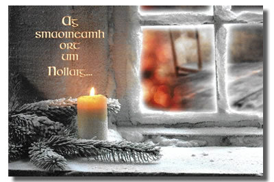 Cártaí Nollag / Christmas Cards - Coinneal / Candle