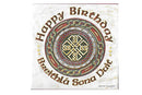 Breithlá Sona Duit / Happy Birthday – Dearg / Red