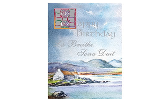 Greeting Cards / Cártaí Beannachtaí - Lá Breithe Sona Duit / Happy Birthday – Country Cottage
