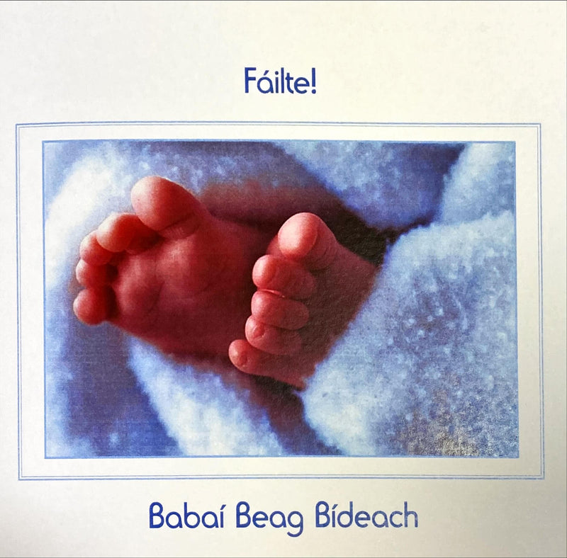 Fáilte! Babaí Beag Bídeach - Buachaill