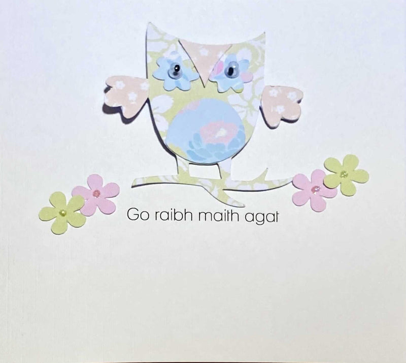 Simply Special Handmade Cards - Go raibh maith agat - Éan